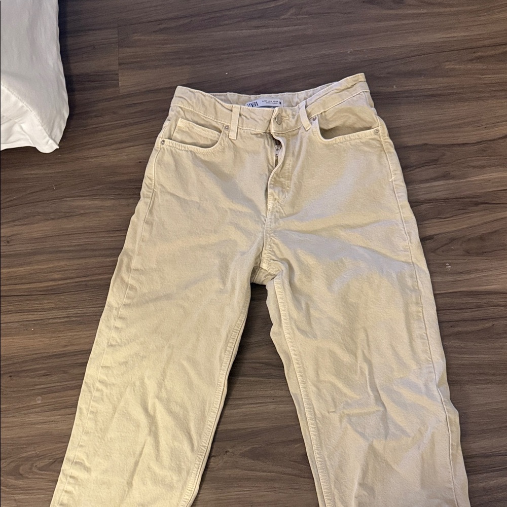 Zara Beige Trousers